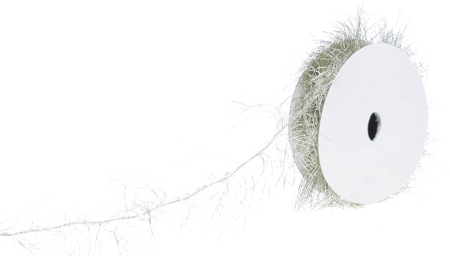 Silver Feather Ribbon 3 Yards Ribbon