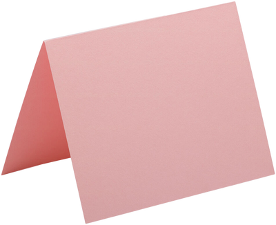 Baby Candy Pink 80lb A2 Foldover Cards (4 3/8 x 5 7/16)