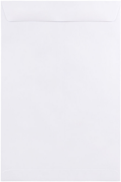 White 28lb 10 x 15 Open End Envelopes