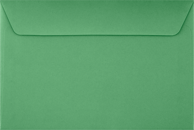 Holiday Green 32lb 6 x 9 Booklet Envelopes