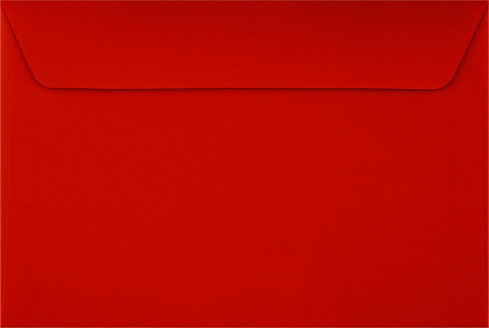 Red 24lb 6 x 9 Booklet Envelopes