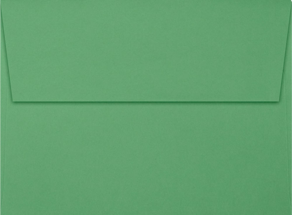 Holiday Green 32lb A6 Invitation Envelopes (4 3/4 x 6 1/2) with Peel & Seal