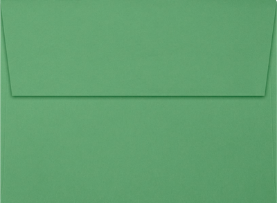 Holiday Green 32lb A6 Invitation Envelopes (4 3/4 x 6 1/2) with Peel & Seal