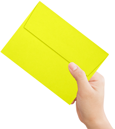 Citrus Yellow 32lb A6 Invitation Envelopes (4 3/4 x 6 1/2) with Peel & Seal