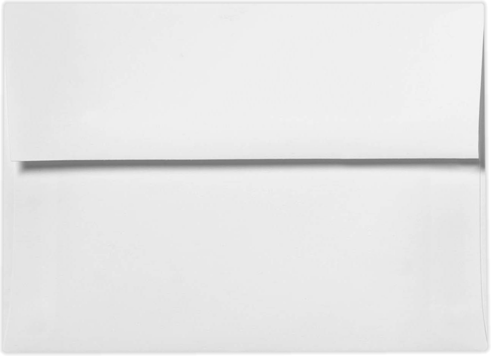 Premium White 32lb A1 Invitation Envelopes (3 5/8 x 5 1/8) with Peel & Seal