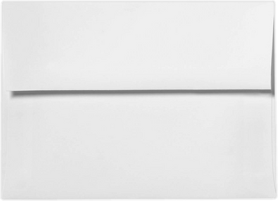 Premium White 32lb A1 Invitation Envelopes (3 5/8 x 5 1/8) with Peel & Seal