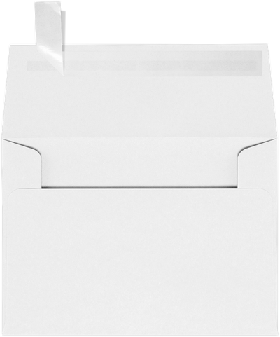 Premium White 32lb A1 Invitation Envelopes (3 5/8 x 5 1/8) with Peel & Seal
