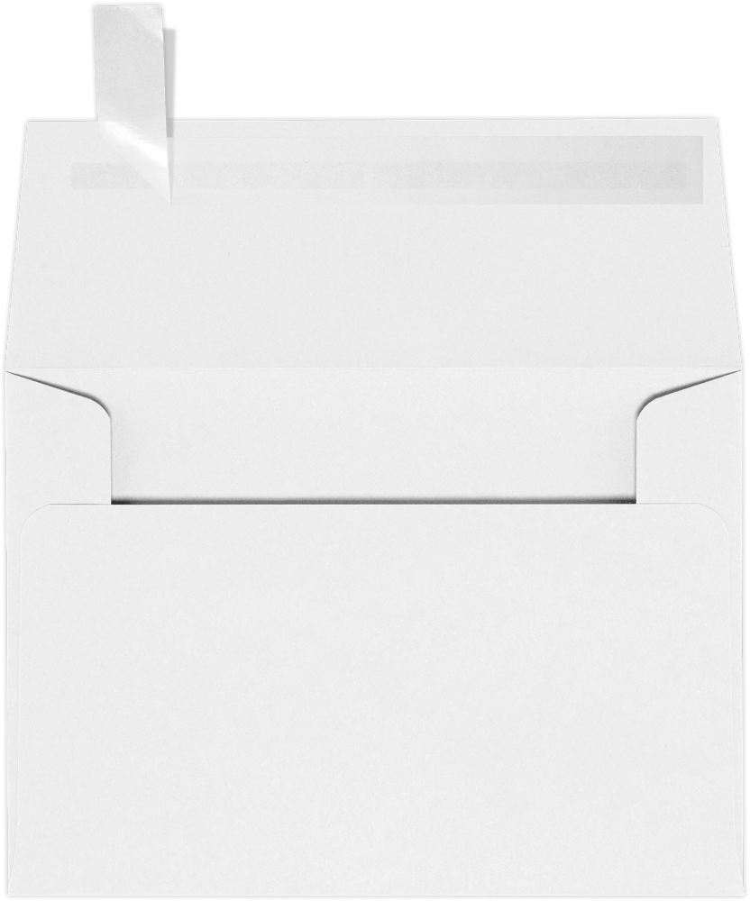 Premium White 32lb A1 Invitation Envelopes (3 5/8 x 5 1/8) with Peel & Seal