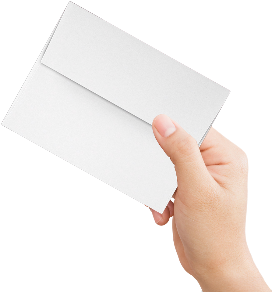 Premium White 32lb A6 Invitation Envelopes (4 3/4 x 6 1/2) with Peel & Seal