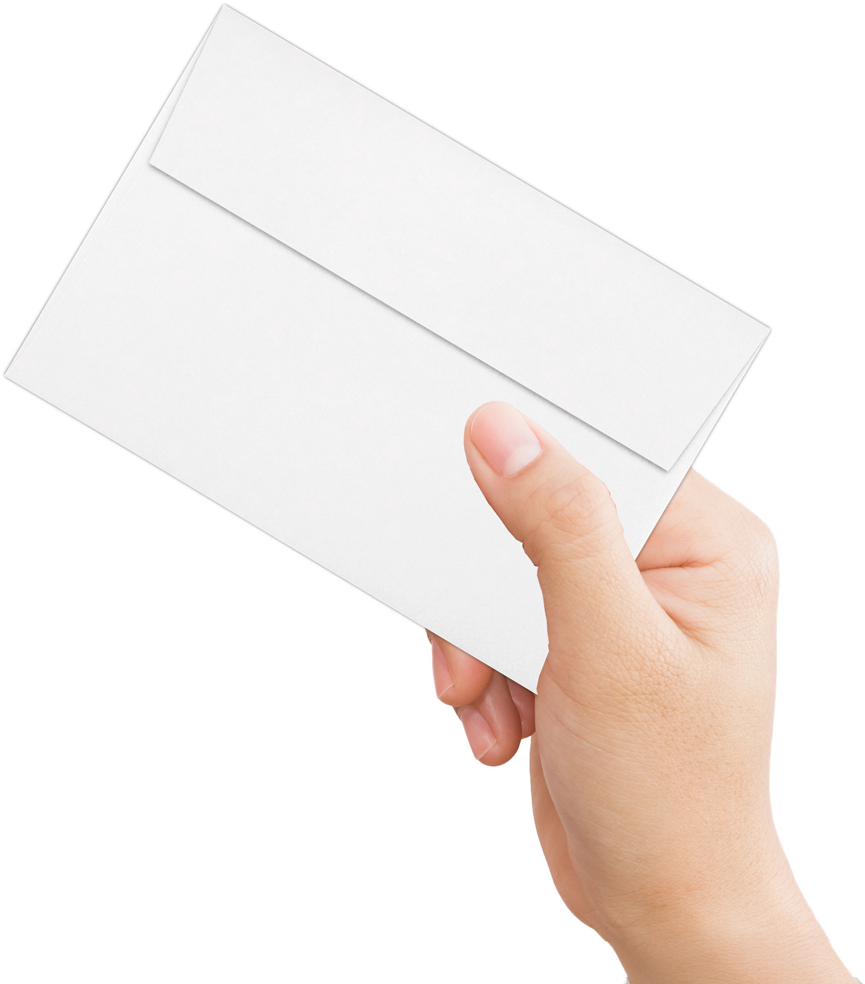 White 32lb Cougar A8 Invitation Premium Envelopes (5 1/2 x 8 1/8) with Peel & Seal