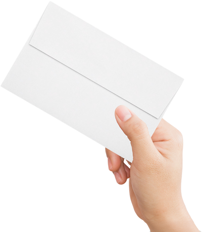 Premium White 32lb A10 Invitation Envelopes (6 x 9 1/2) with Peel & Seal