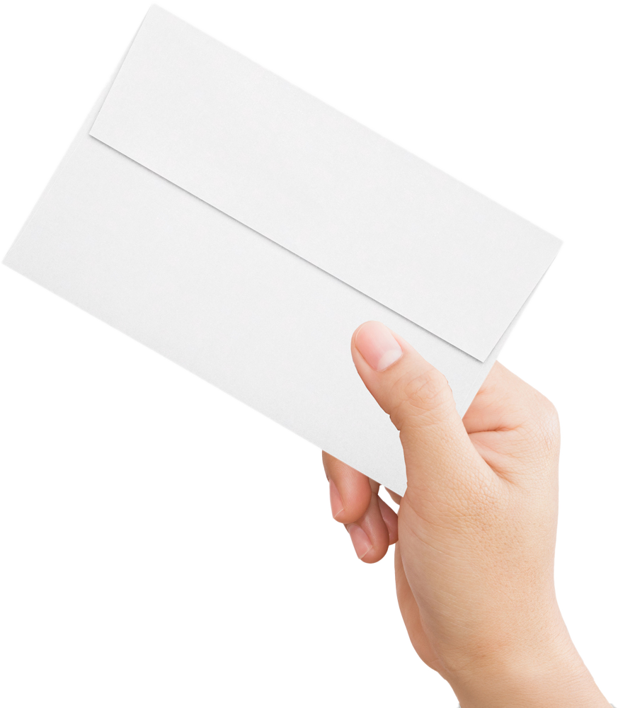 Premium White 32lb A10 Invitation Envelopes (6 x 9 1/2) with Peel & Seal