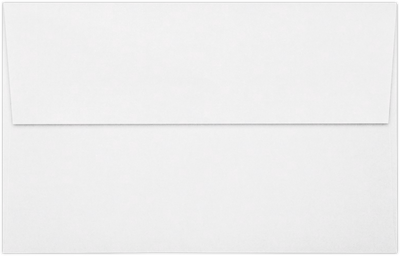 Premium White 32lb A10 Invitation Envelopes (6 x 9 1/2) with Peel & Seal