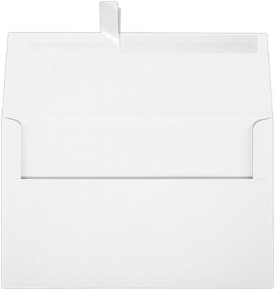 Premium White 32lb A10 Invitation Envelopes (6 x 9 1/2) with Peel & Seal
