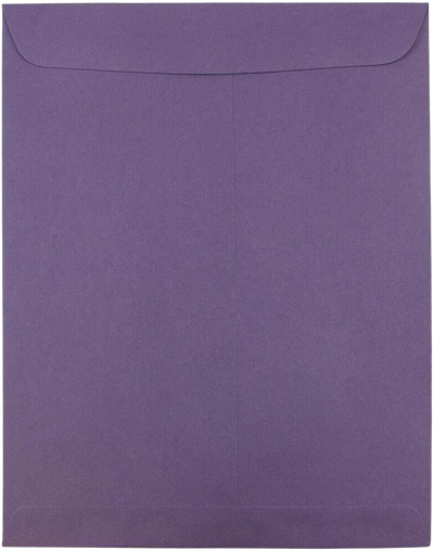 Dark Purple 28lb 10 x 13 Open End Envelopes