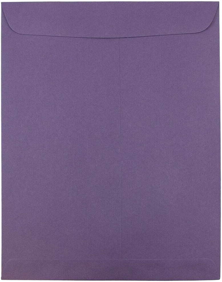 Dark Purple 28lb 10 x 13 Open End Envelopes