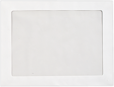 White 28lb 10 x 13 Full Face Window Envelopes