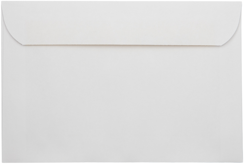 White 28lb 6 x 9 Full Face Window Envelopes