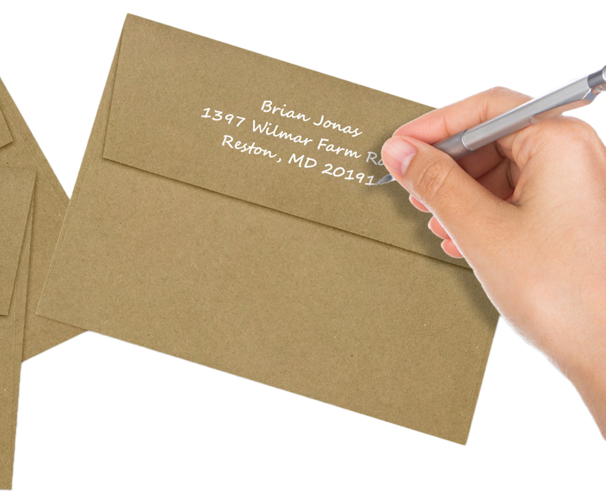 Grocery Bag with Silver Foil Lining 28lb A7 Invitation Envelopes (5 1/4 x 7 1/4) with Peel & Seal
