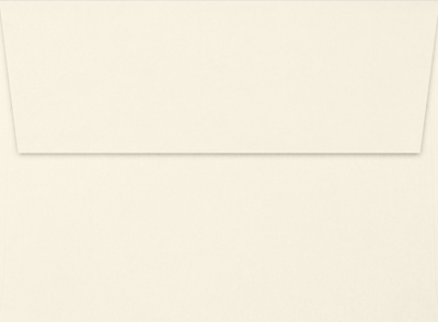 Natural with Black Foil Lining 28lb A7 Invitation Envelopes (5 1/4 x 7 1/4) with Peel & Seal
