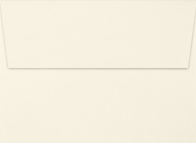 Natural with Fold Foil Lining 28lb A7 Invitation Envelopes (5 1/4 x 7 1/4) with Peel & Seal