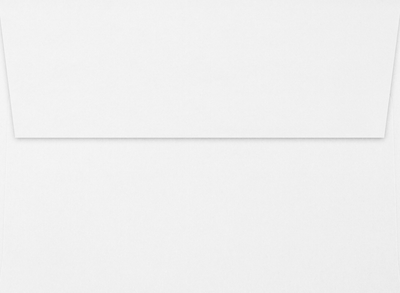 White with Black Foil Lining 24lb A7 Invitation Envelopes (5 1/4 x 7 1/4) with Peel & Seal