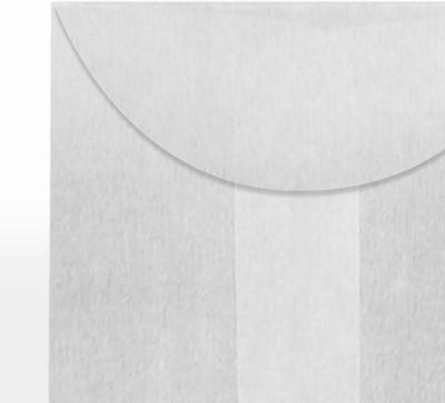Glassine 30lb 2 1/4 x 3 1/2 Open End Envelopes