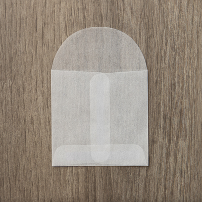 Glassine 30lb 2 3/4 x 2 3/4 Open End Envelopes