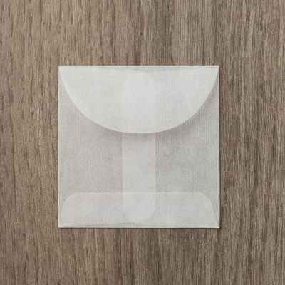 Glassine 30lb 2 3/4 x 2 3/4 Open End Envelopes