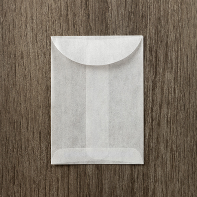 Glassine 30lb 2 3/4 x 3 3/4 Open End Envelopes
