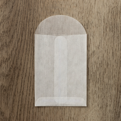 Glassine 30lb 2 3/4 x 3 3/4 Open End Envelopes