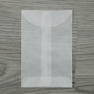 Glassine 30lb 3 x 4 1/2 Open End Envelopes