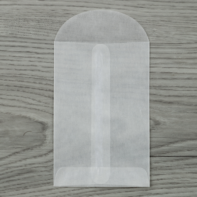 Glassine 30lb 3 x 4 1/2 Open End Envelopes