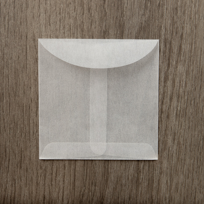 Glassine 30lb 3 1/2 x 3 1/2 Open End Envelopes