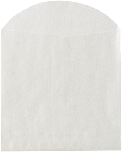 Glassine 30lb 4 x 4 Square Envelopes
