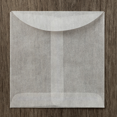 Glassine 30lb 4 x 4 Square Envelopes