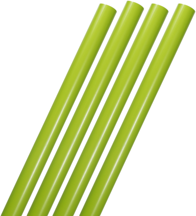 Lime Green Glossy Wrapping Paper Set (100 Sq Ft) - 4 Rolls