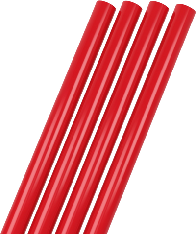 Red Glossy Wrapping Paper Set (100 Sq Ft) - 4 Rolls