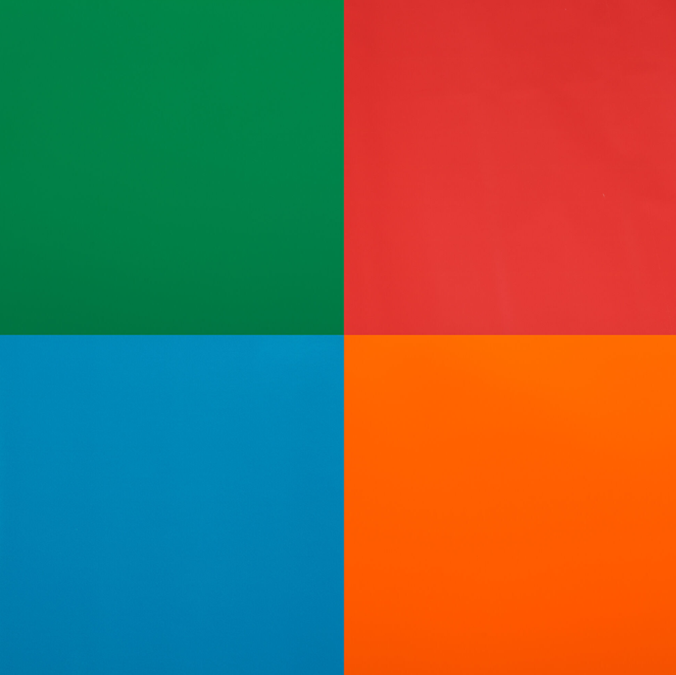 Assorted Bright Primary Wrapping Paper Set (100 Sq Ft Total) - 4 Rolls