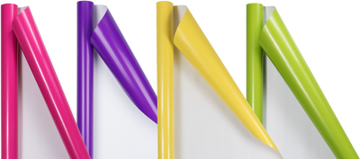 Assorted Bright Fashion Wrapping Paper Set (100 Sq Ft Total) - 4 Rolls