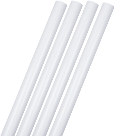 White Glossy Wrapping Paper Set (100 Sq Ft) - 4 Rolls