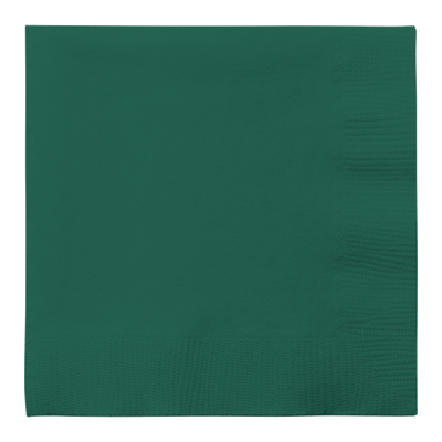 Hunter Green 5 x 5 Beverage Napkins