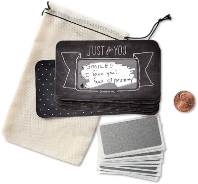 Black Scratch-off Lunchbox Notes