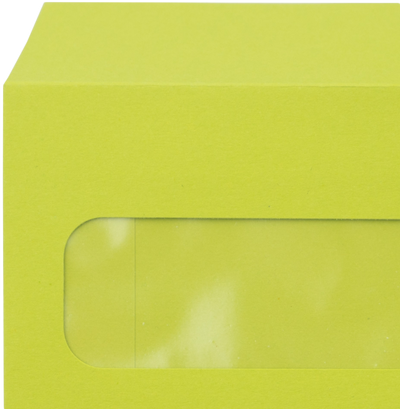Wasabi Lime Green 32lb #10 Invoice Double Window (4 1/8 x 9 1/8) Envelopes with Peel & Seal
