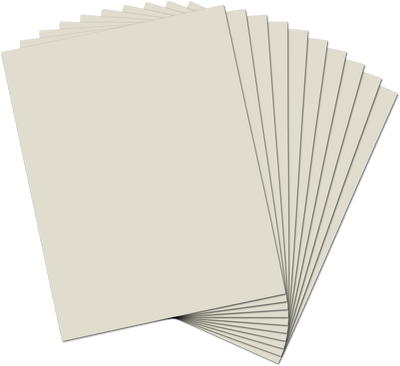 Ivory 8 1/2 x 11 Full Sheet Shipping Labels