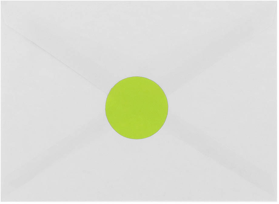 Ultra Lime Green Medium 1 2/3 Inch Round Labels