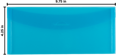 Blue #10 Business Envelopes (4 1/8 x 9 1/2) with Tuck Flap