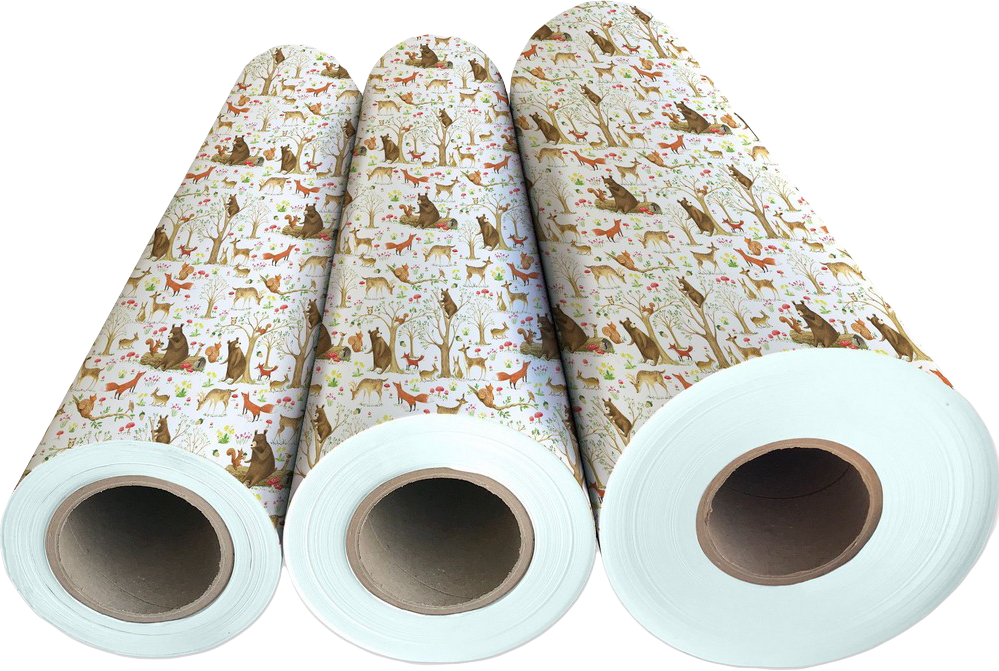 Fairytale Forest 30" x 208' Bulk Wrapping Paper (520 Sq Ft)