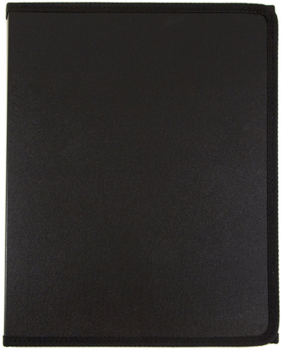 Black Easel Fold 9 x 12 Display Book - 12 Pages