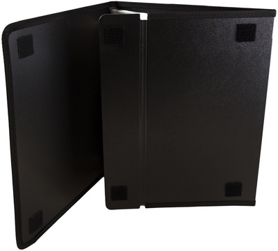 Black Easel Fold 9 x 12 Display Book - 12 Pages
